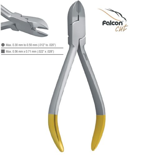 Falcon-Cut Kleszcze do cięcia twardego drutu proste