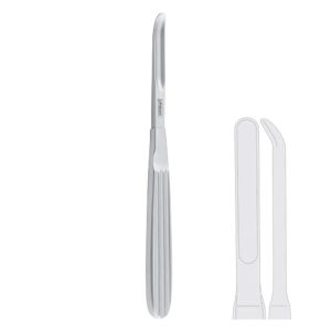 Stripper TMJ Dunn-Dautrey curved 6x48mm, 155mm