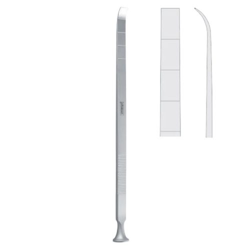 Epker Osteotom z podziałką mocno zagięty 4x180mm