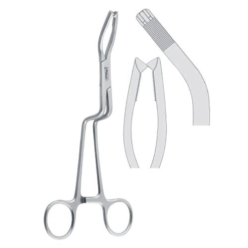 Forceps bone holding Dingman-Heldt left 195mm