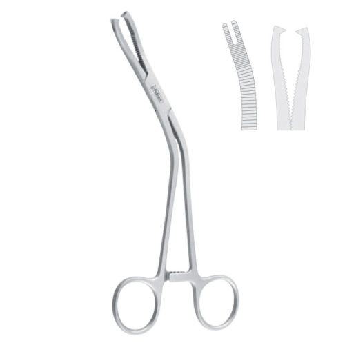 Forceps bone holding Dingman modified 45° right 190mm