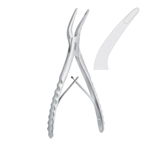 Rongeur bone Marchac angled 180mm