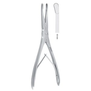 Punch nasal Obwegeser serrated 8mm, 185mm