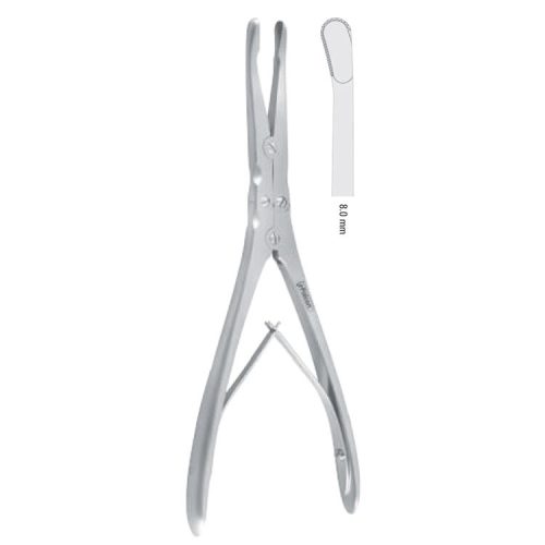 Punch nasal Obwegeser serrated 8mm, 185mm