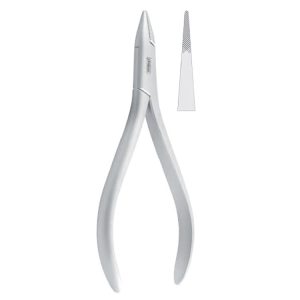 Obwegeser Kleszcze do skręcania drutu dzioby płaskie krótkie 150mm fig.3