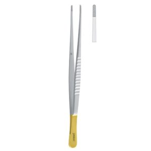 Forceps suture knotting Obwegeser 200mm TC