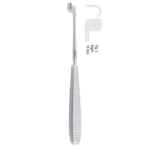 Obwegeser Podważka/Striper do szczęki prawa 10mm/180mm fig.2