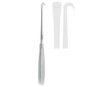 Obwegeser Podważka ostra zakończona hakiem 8mm/205mm