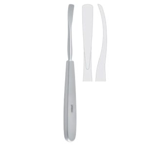 Obwegeser Podważka ostra skośna krawędź zagięta 11mm/180mm