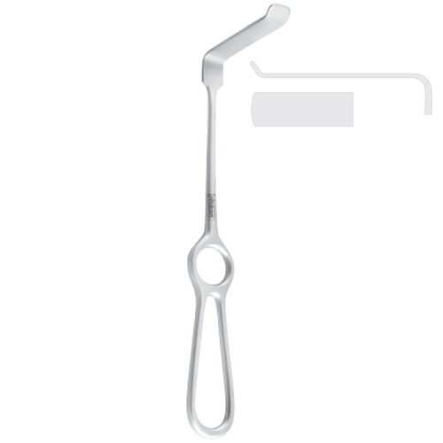 Obwegeser Hak do tkanek miękkich płaski zag.w górę 35x10mm/220mm