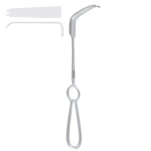 Retractor ramus Steinberg 60x9/13mm, 220mm