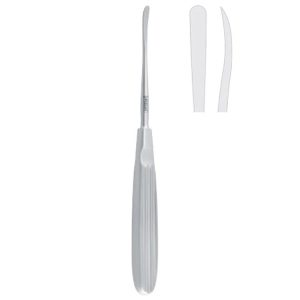 Elevator periosteal Steinberg curved 4mm, 180mm