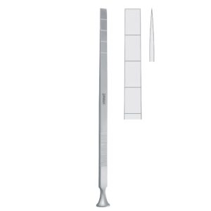 Epker Osteotom z podziałką prosty 6x180mm