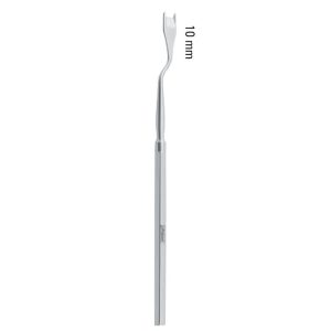 Osteotome nasal Messer bayonet right 10mm, 215mm
