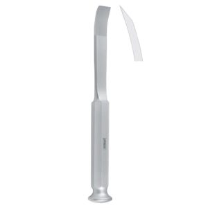 Osteotome bone graft Tessier curved 10mm, 200mm