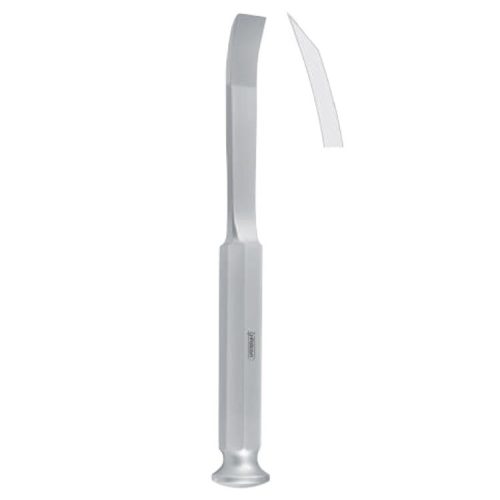 Osteotome bone graft Tessier curved 10mm, 200mm