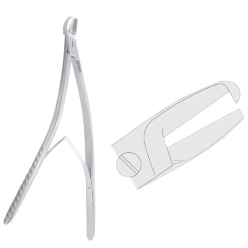 Shear rib cutting Tessier child curved handles 280mm