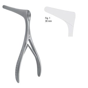 Specula nasal Tessier fig.1, 140mm black