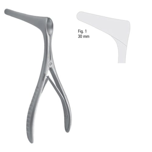 Specula nasal Tessier fig.1, 140mm black
