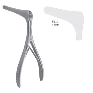 Specula nasal Tessier fig.2, 140mm black