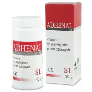 Adhenal SL preparat do przyklejania protez zębowych 30g