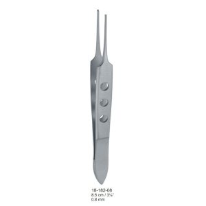 Penseta Bishop-Harmon Iris 1x2 ząb prosta 0.8mm, 85mm