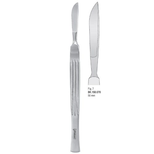 Skalpel ze stali nierdzewnej, ostrze 50mm fig.7