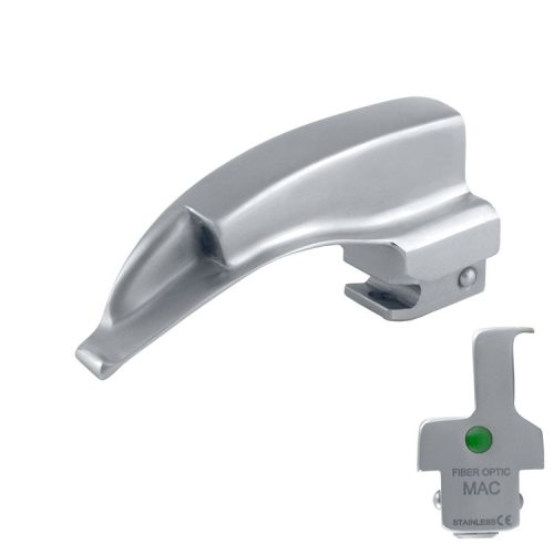 Macintosh łyżka intubacyjna ze zintegrowanym światłowodem 85mm fig.0