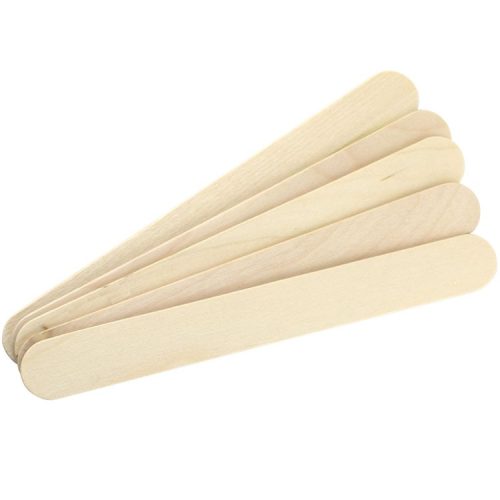 Łopatki do języka drewniane 17x1.6mm/150mm (100 szt.), Sterylne