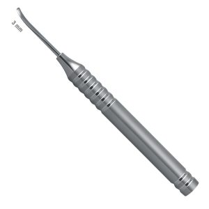 Periotom Niti giętkie zagięty 3mm, fig. 4