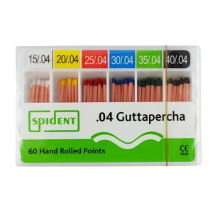Ćwieki gutaperkowe o odchodzeniu .04 nr. 20 (Opak. 60 szt.)