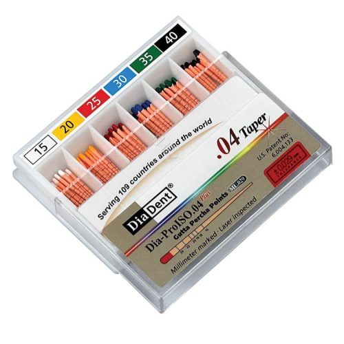 Ćwieki gutaperkowe o odchodzeniu .04 nr. 45 (Opak. 60 szt.)