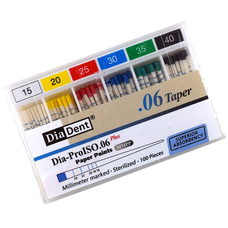 Ćwieki papierowe kalibrowane o odchodzeniu .06 nr. 40 (Opak. 100 szt.)