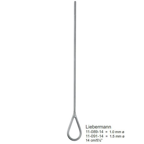 Watotrzymacz Liebermann, okrągła końcówka Ø 2mm/140mm