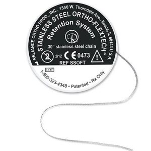 Ortho-flextech drut na retainery językowe płaski w szpuli 75cm