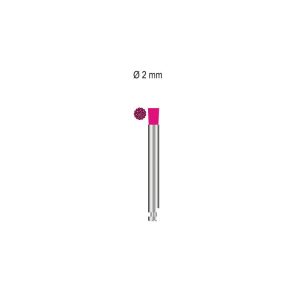 SMART Szczoteczka polerska miękka na kątnicę ø2.35mm, różowy nylon