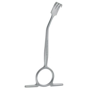 Hak Williger 3-zębny ostry prawy 130mm