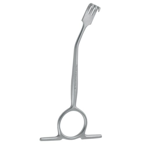 Hak Williger 3-zębny ostry prawy 130mm