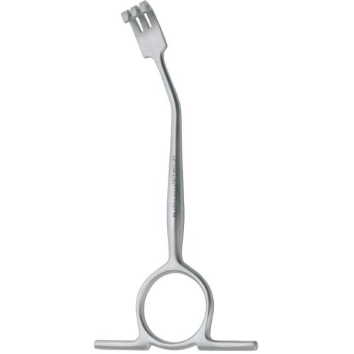 Hak Williger 3-zębny tępy lewy 130mm