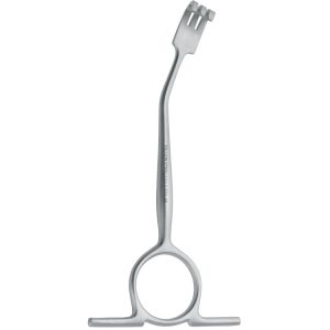 Hak Williger 3-zębny tępy prawy 130mm