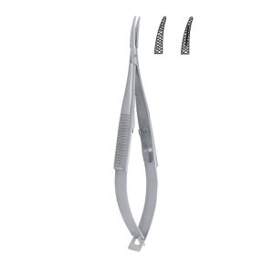 Igłotrzymacz mikro Paton zagięty 110mm