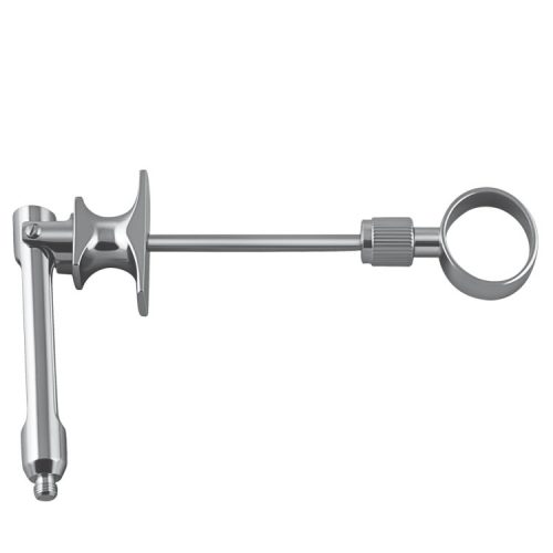 Brass-Series Strzykawka z aspiracją ręczną typ Trio Łamana 1.8 ml