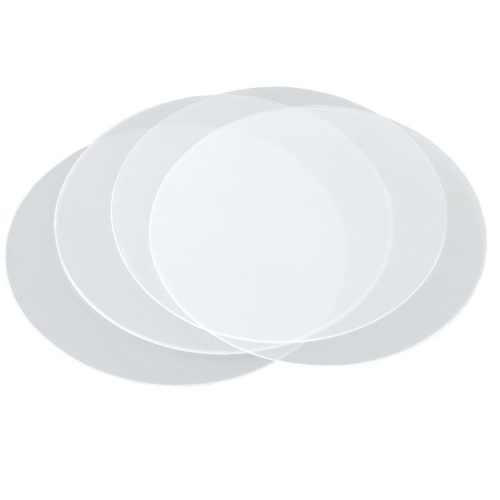 Płytka termoformowalna twarda, okrągła ø 127 mm, 0.75mm/.030", 30 szt.