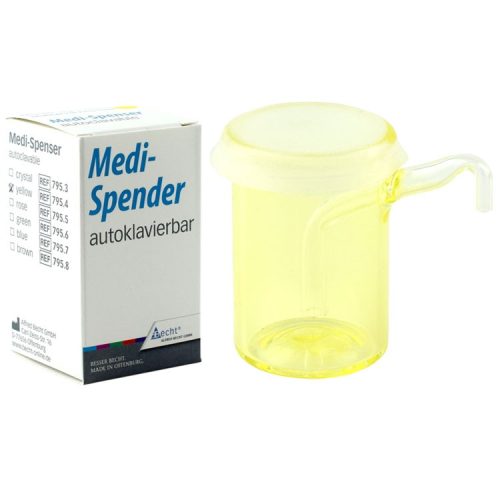 Medi-Spenser z membraną silikonową żółty (autoklawowalny)