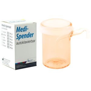 Medi-Spenser z membraną silikonową brązowy (autoklawowalny)