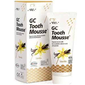 GC Tooth Mousse ochronna pasta, płynne szkliwo bez fluoru Wanilia 35 ml