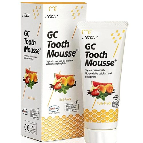 GC Tooth Mousse ochronna pasta, płynne szkliwo bez fluoru Tutti-Frutti 35 ml