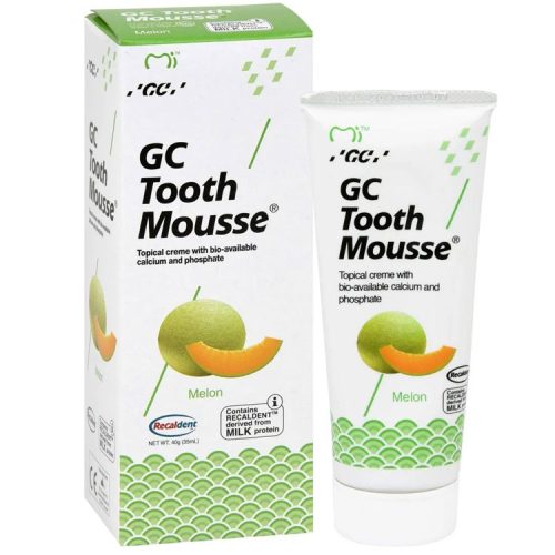 GC Tooth Mousse ochronna pasta, płynne szkliwo bez fluoru Melon 35 ml