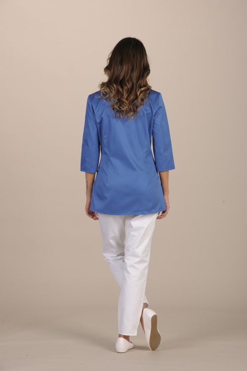 Nuraxi, bluza damska M3/4 Lev,sugar blue M