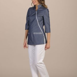Nuraxi Freedom, bluza damska M3/4,CNI, ciemny jeans M